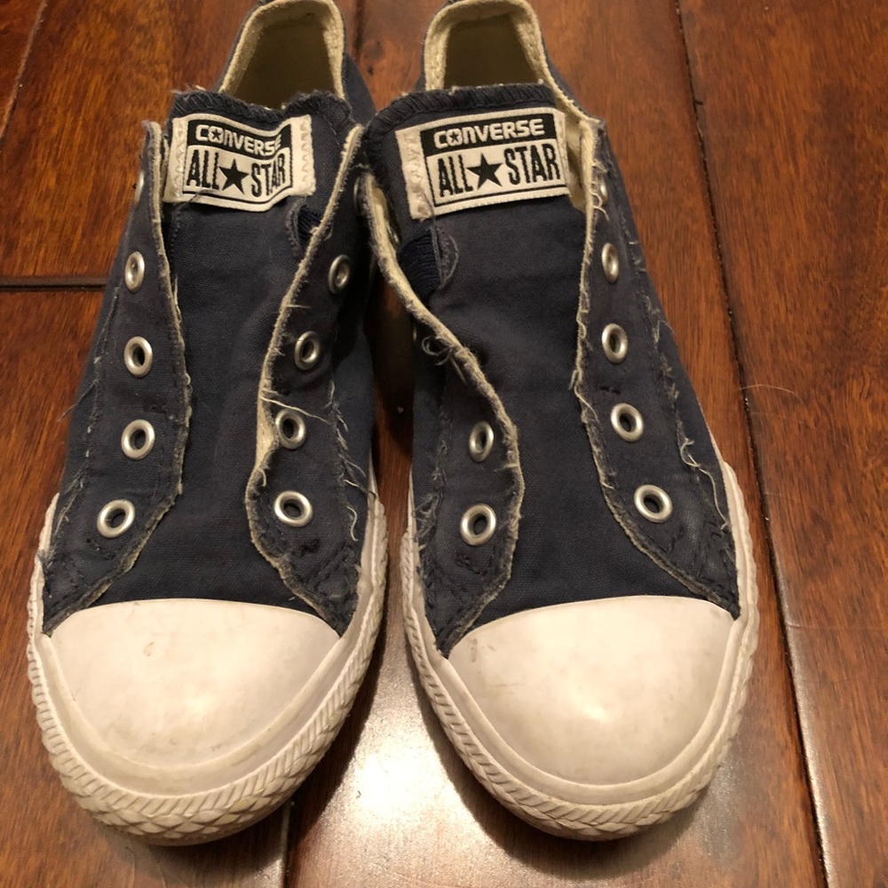 Converse Kids slip on navy blue size 2